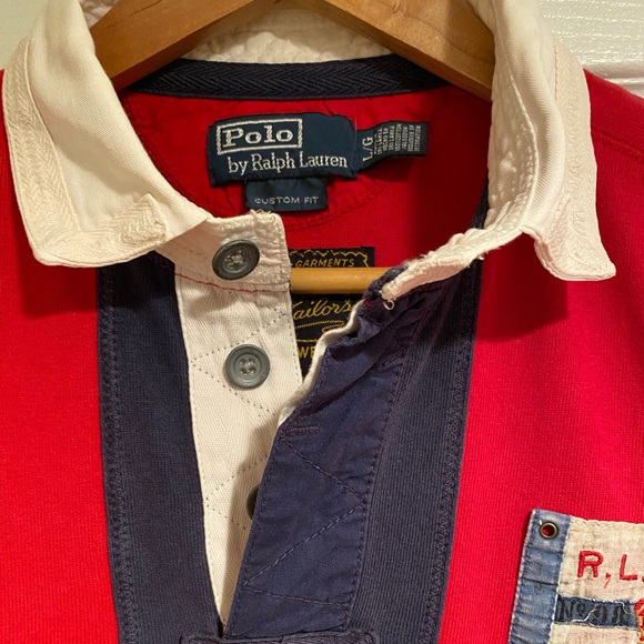 VINTAGE Rugby Ralph Lauren Size L - Picture 1 of 9